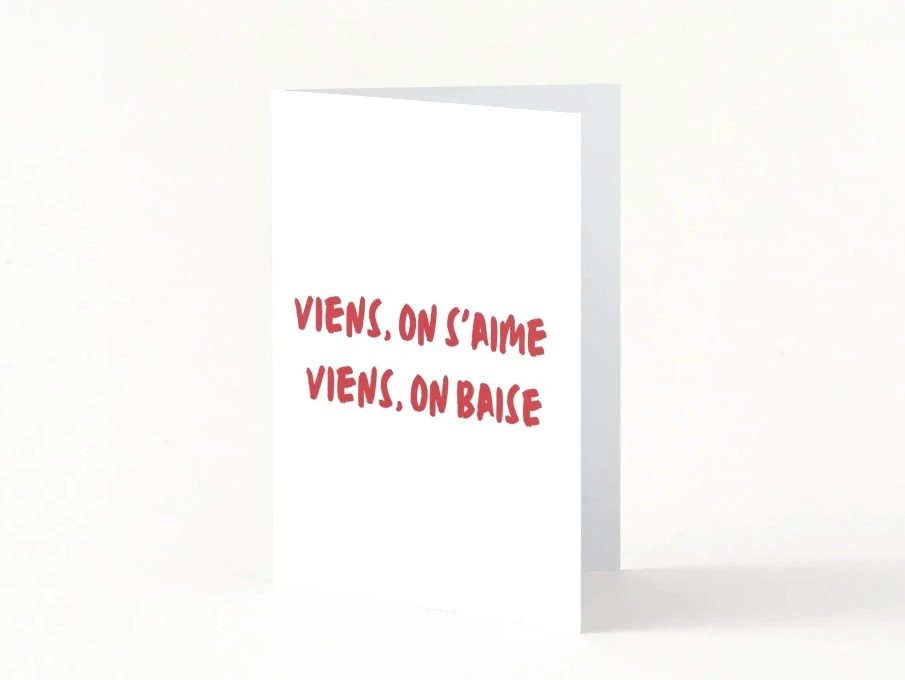 Cette carte est idéale pour ceux qui n'ont pas peur d'exprimer leurs envies, leurs sentiments de désir avec audace.