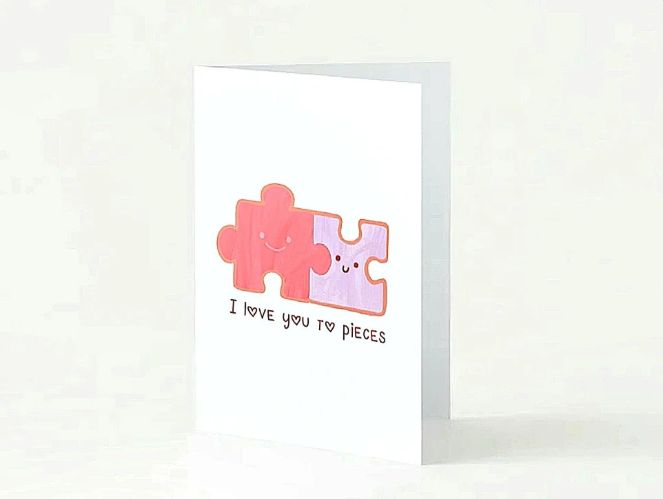 Cette carte est parfaite pour exprimer une affection profonde et sincère.