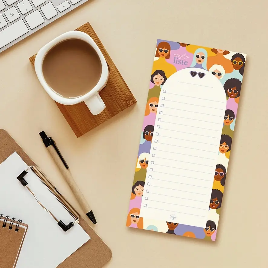 Bloc-notes au multiple visage, tendance et esthétique