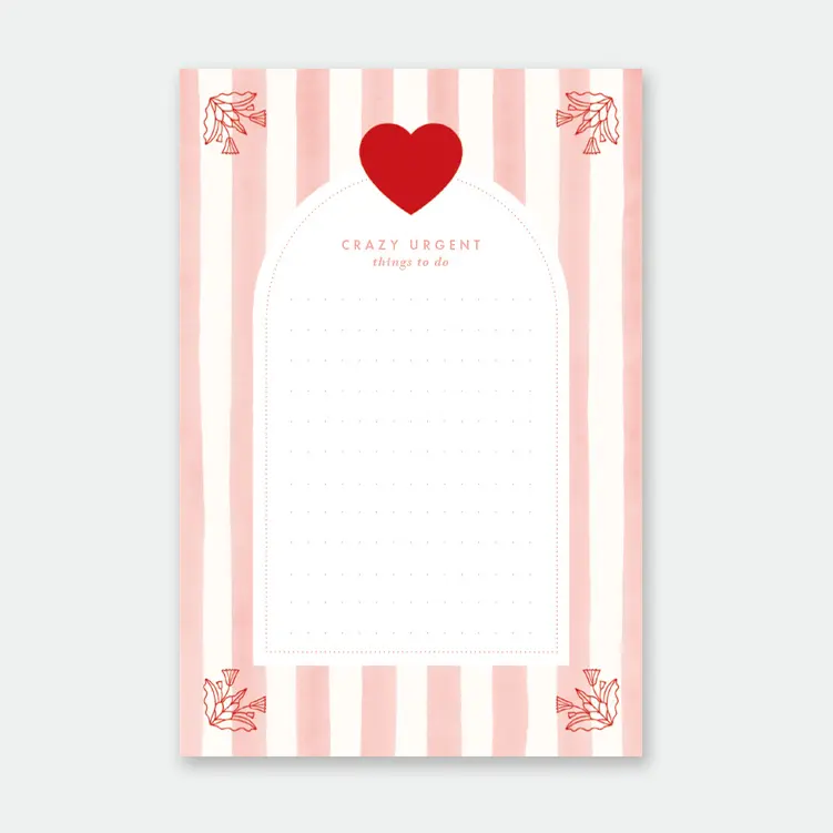 Ce bloc-notes de chez All The  Ways To Say est le cadeau idéale pour garder précieusement les mots doux et les souvenirs partagés.