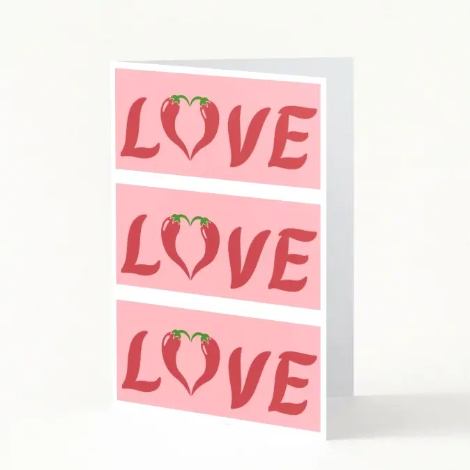 Carte de Saint Valentin, Love