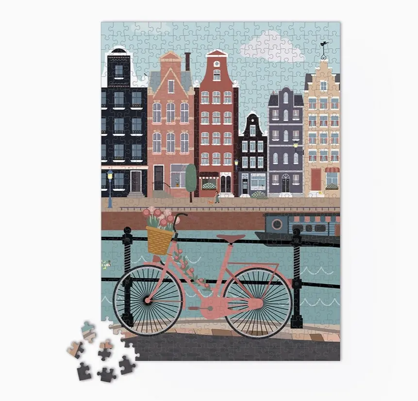 Puzzle Pédalons au fil de l'eau 1 (1000 pièces).webp