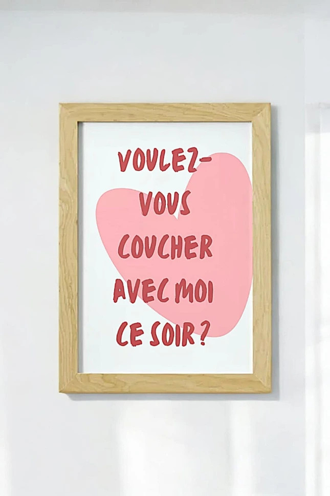 Affiche Voulez-vous (A4)