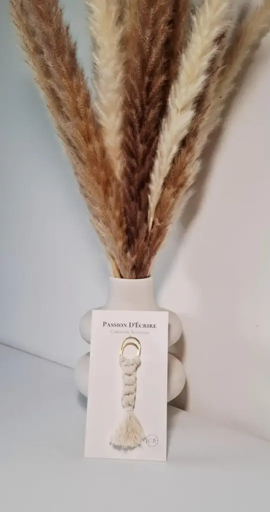 Marque-page en macramé