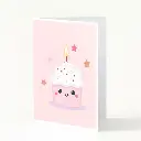 Carte anniversaire gâteau