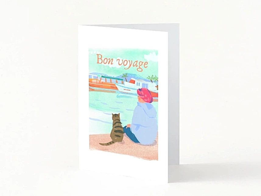 Carte Bon voyage