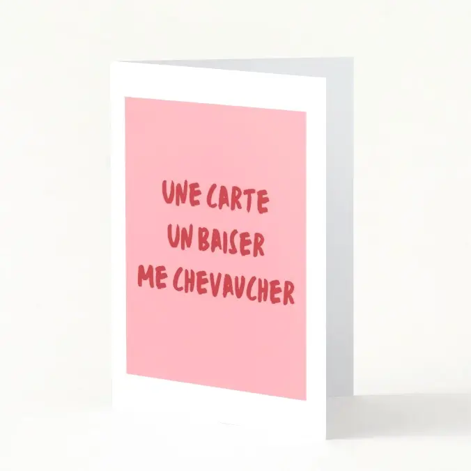 Carte Un baiser
