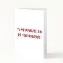 Carte Tu me manques