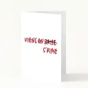 Carte Viens, on ba*se