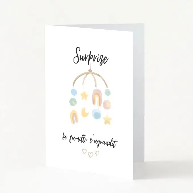 Carte La famille s'agrandit