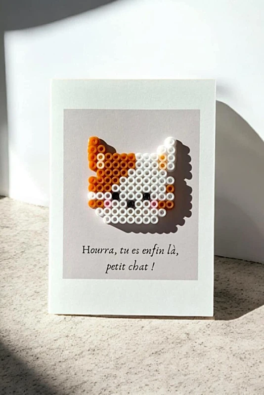 Carte Naissance Petit Chat