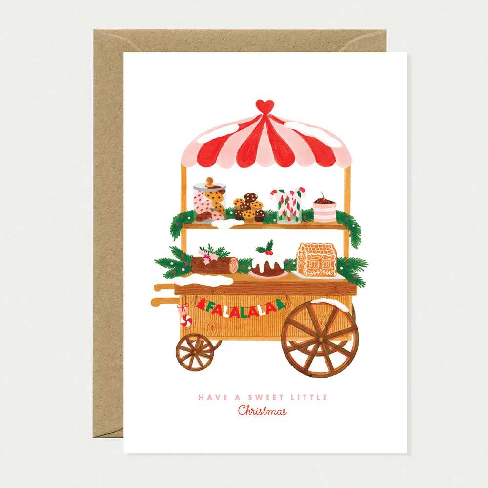 Carte doux petit Noël