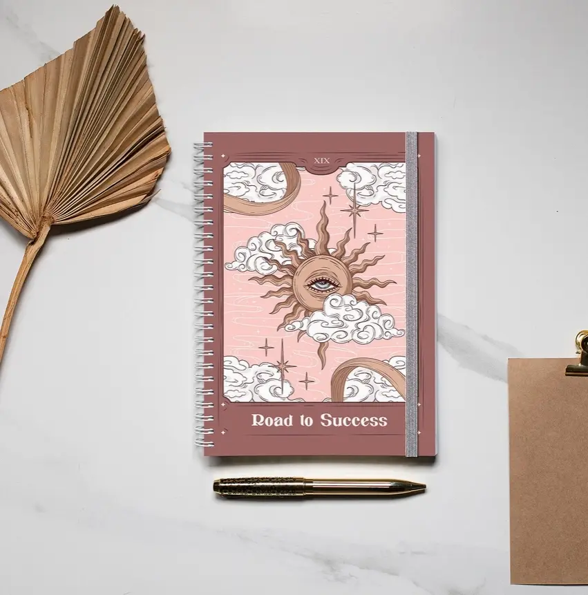 Carnet de note Le chemin vers le succès