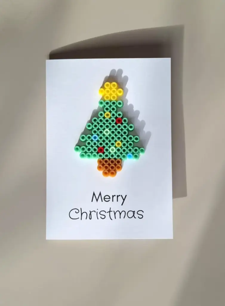 Carte Sapin de perle