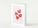Carte St. Valentin Cœur