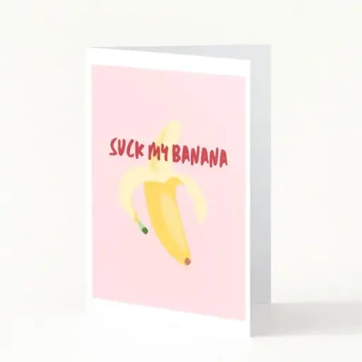 Carte Suce ma banane