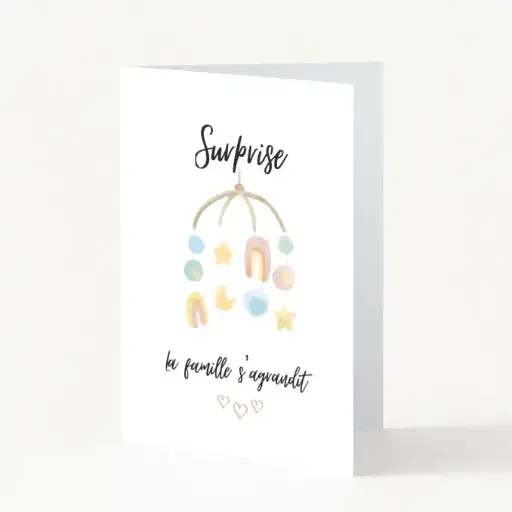 Carte La famille s'agrandit