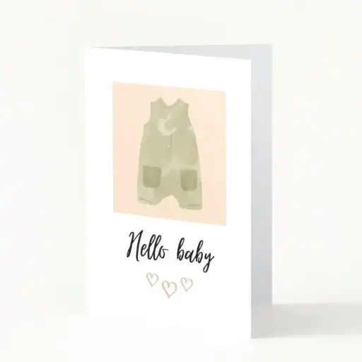 Carte Naissance Hello Baby garçon