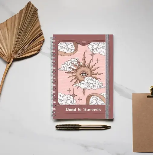 Carnet de note Le chemin vers le succès